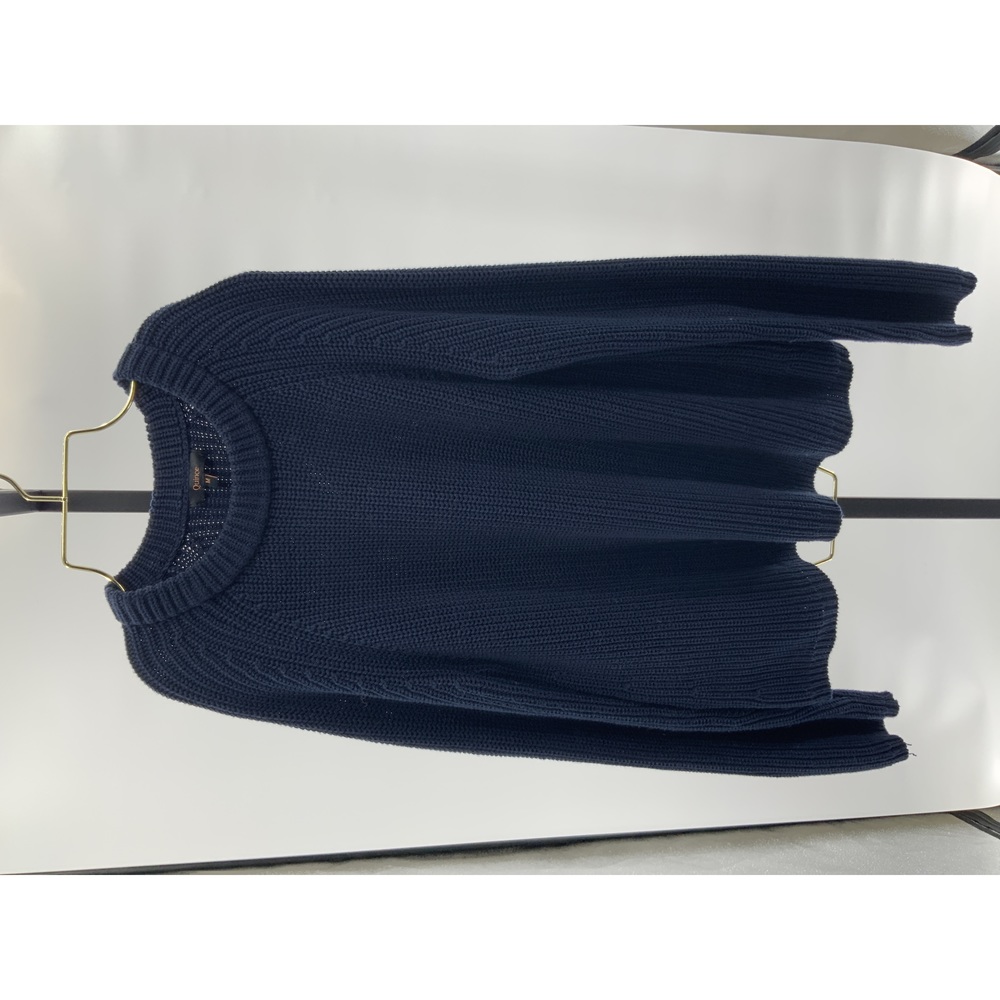 Quince 100% Organic Cotton Fisherman Crew Sweater Navy M NEW